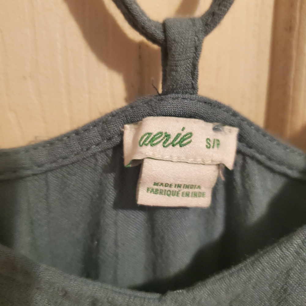Aerie seafoam blue green slip dress - Picture 5 of 8